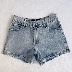 Hollister Vintage Stretch High-Rise Short 4" Size 3 Light Wash